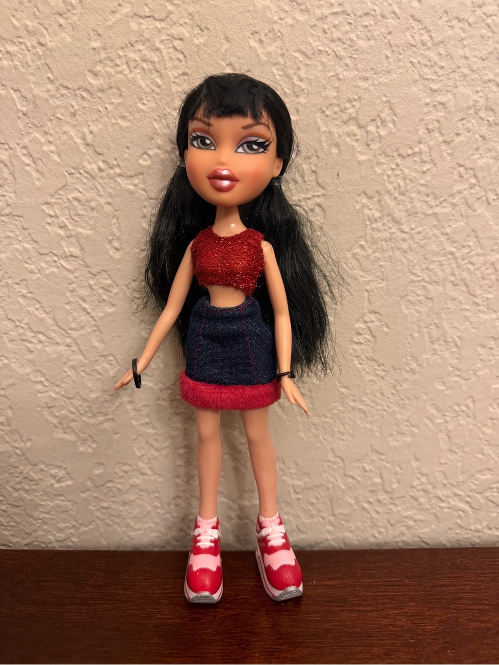 Vintage Bratz Jade “Kool Kat” Doll With Original Outfit Accessories 2001 MGA